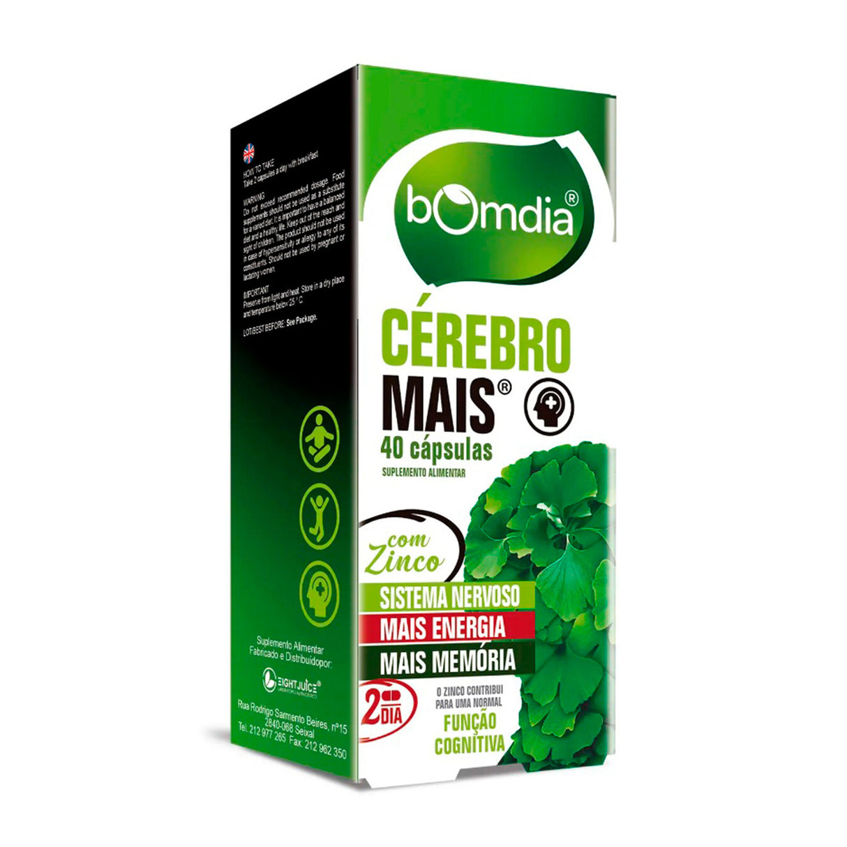 BomDia Cérebro Mais 40 Cápsulas