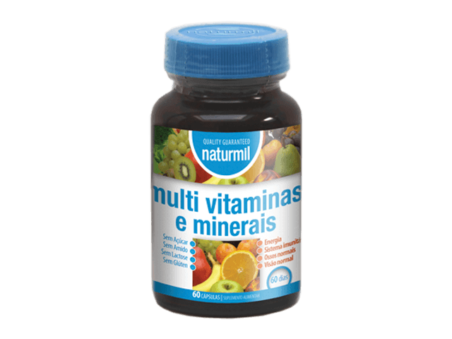Multi Vitaminas e Minerais 60 cáps