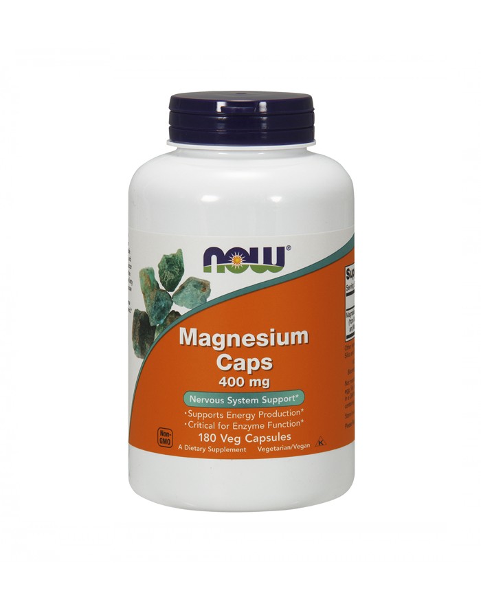 Magnesium 400mg 180 Veg Capsulas