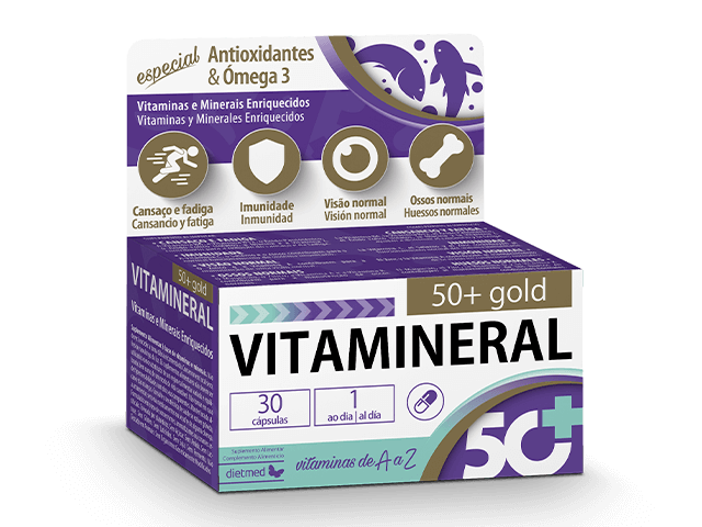VITAMINERAL 50+ GOLD 30 Capsulas