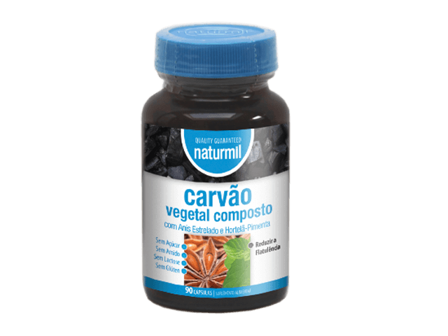 CARVAO VEGETAL COMPOSTO 90 CAPSULAS
