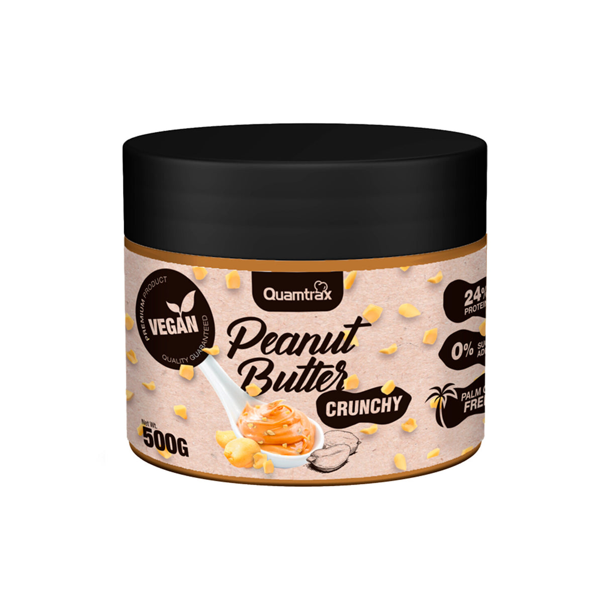 Manteiga de Amendoim Crunchy 500g