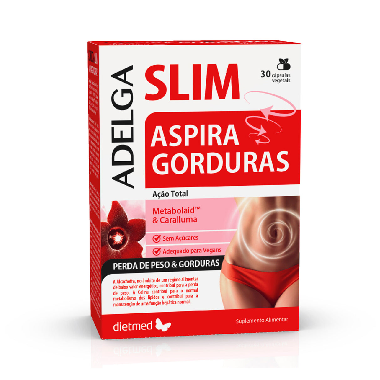 AdelgaSlim Aspira Gorduras 30 capsulas