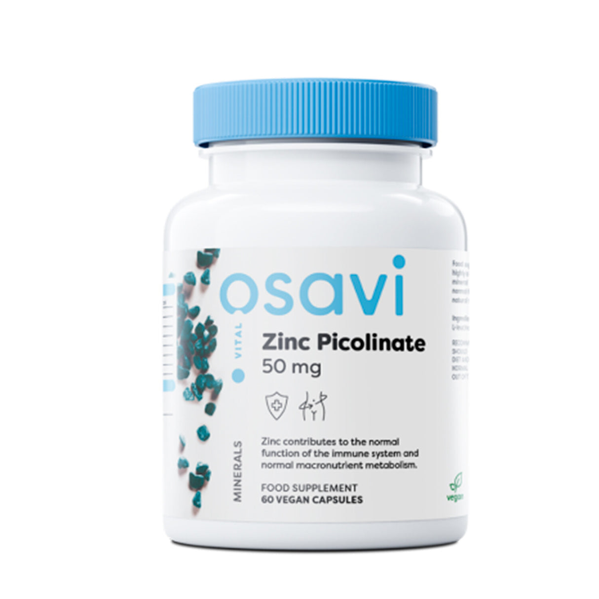 Zinc Picolinate, 50 mg - 60 vegan capsules