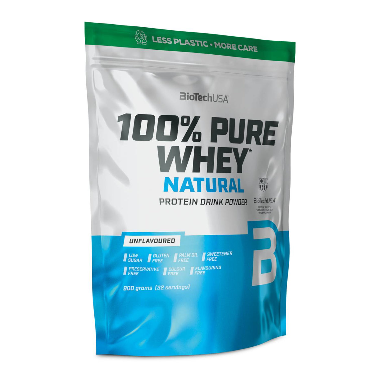 100% Pure Whey 900g Natural - Sin Sabor