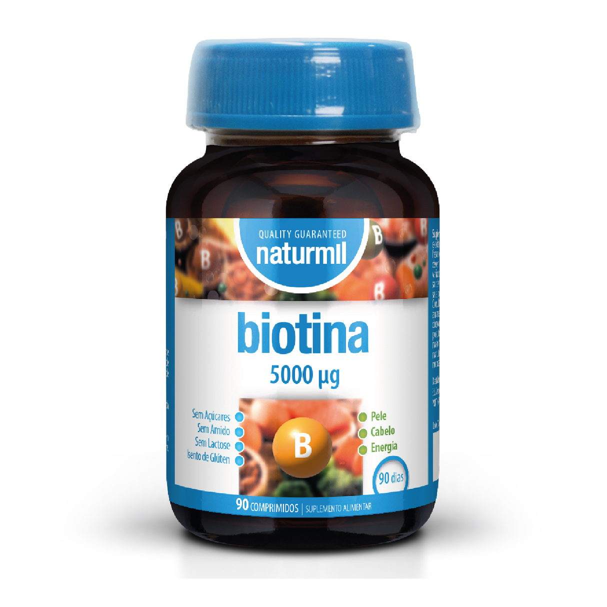 Biotina 5000mcg - 90 Comprimidos