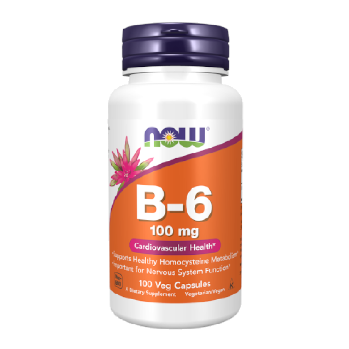 Vitamin B-6 100mg - 100 Veg Cáps