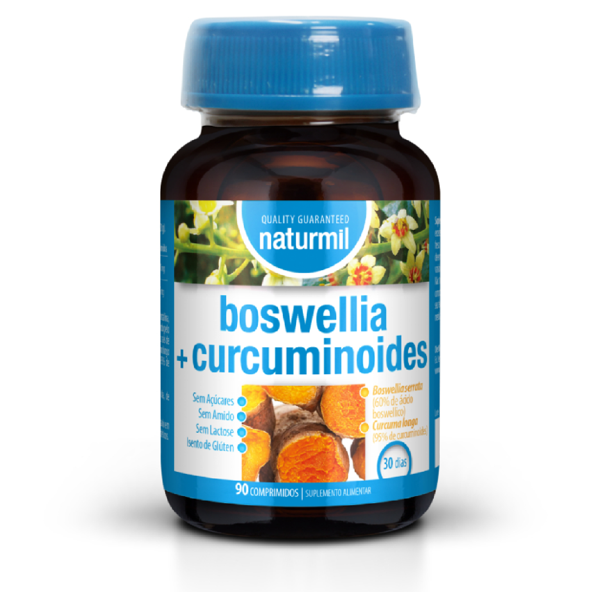 Boswellia + Curcuminoides 90 Comprimidos
