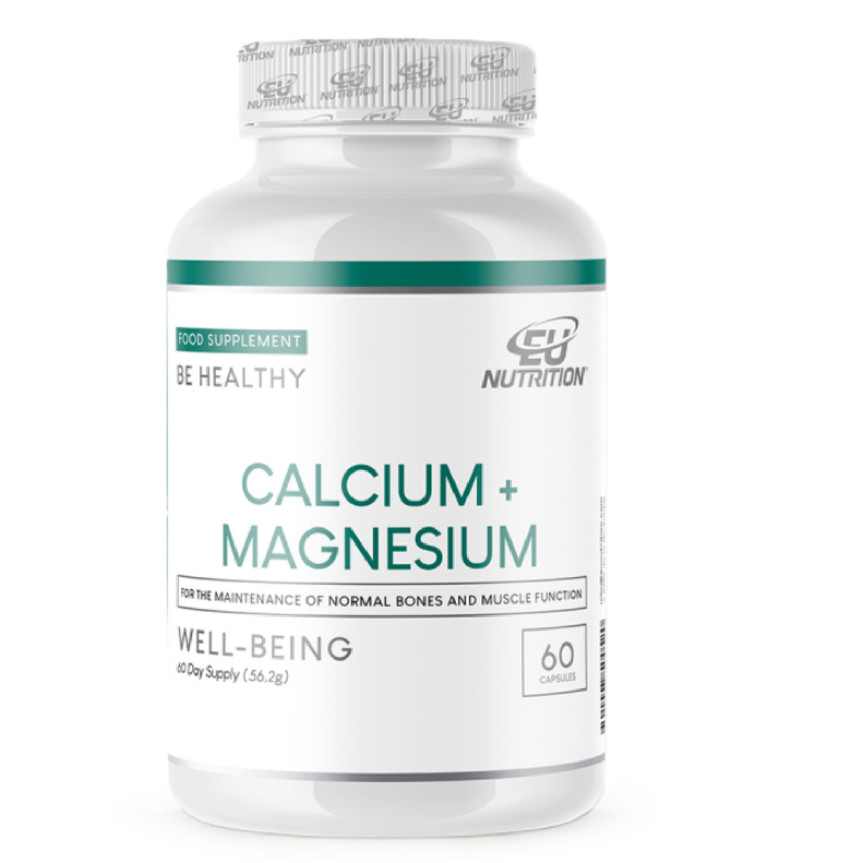 Cálcio + Magnésio 60 cápsulas