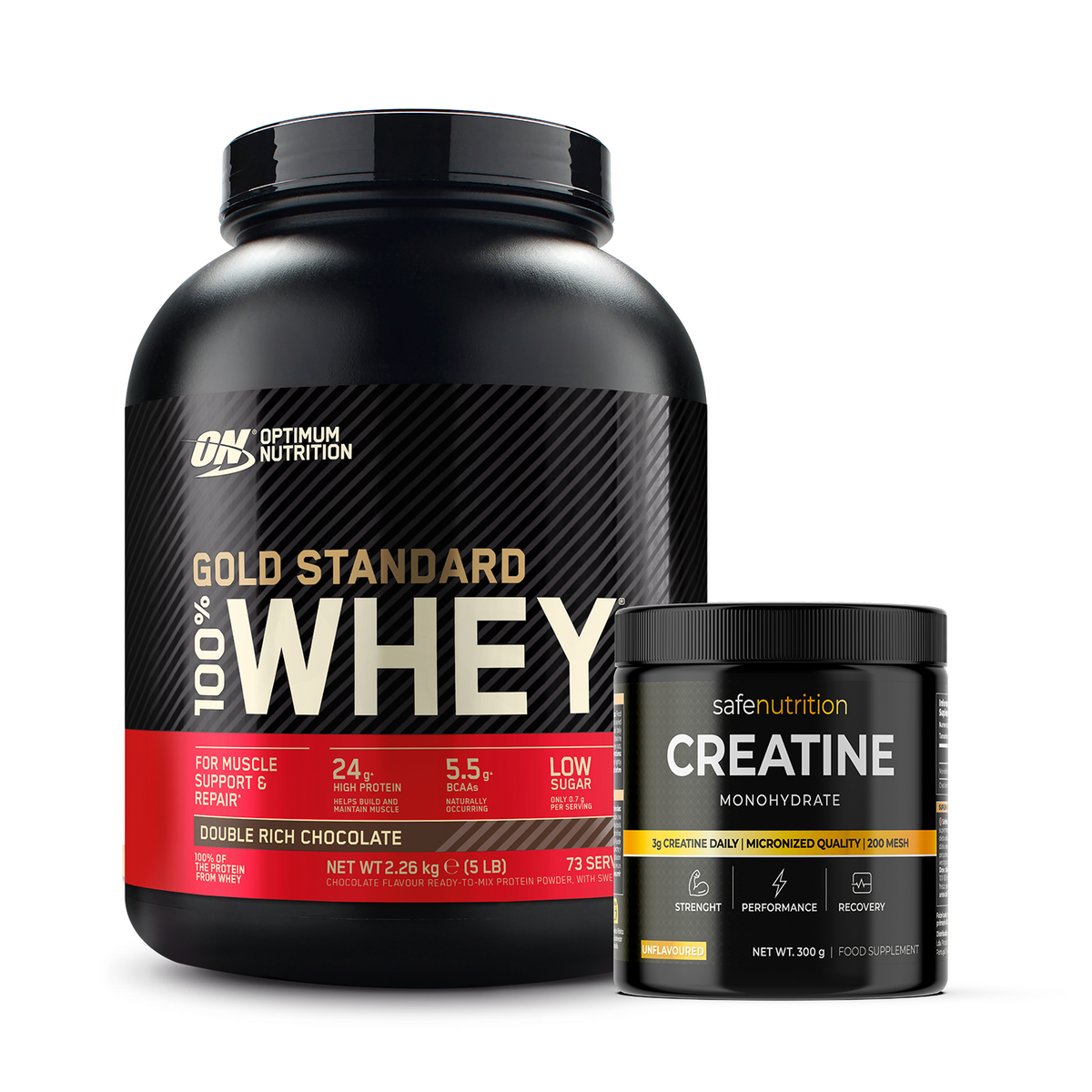 Pack - 100% Whey Protein Gold Standard + Creatine Monohydrate 300g