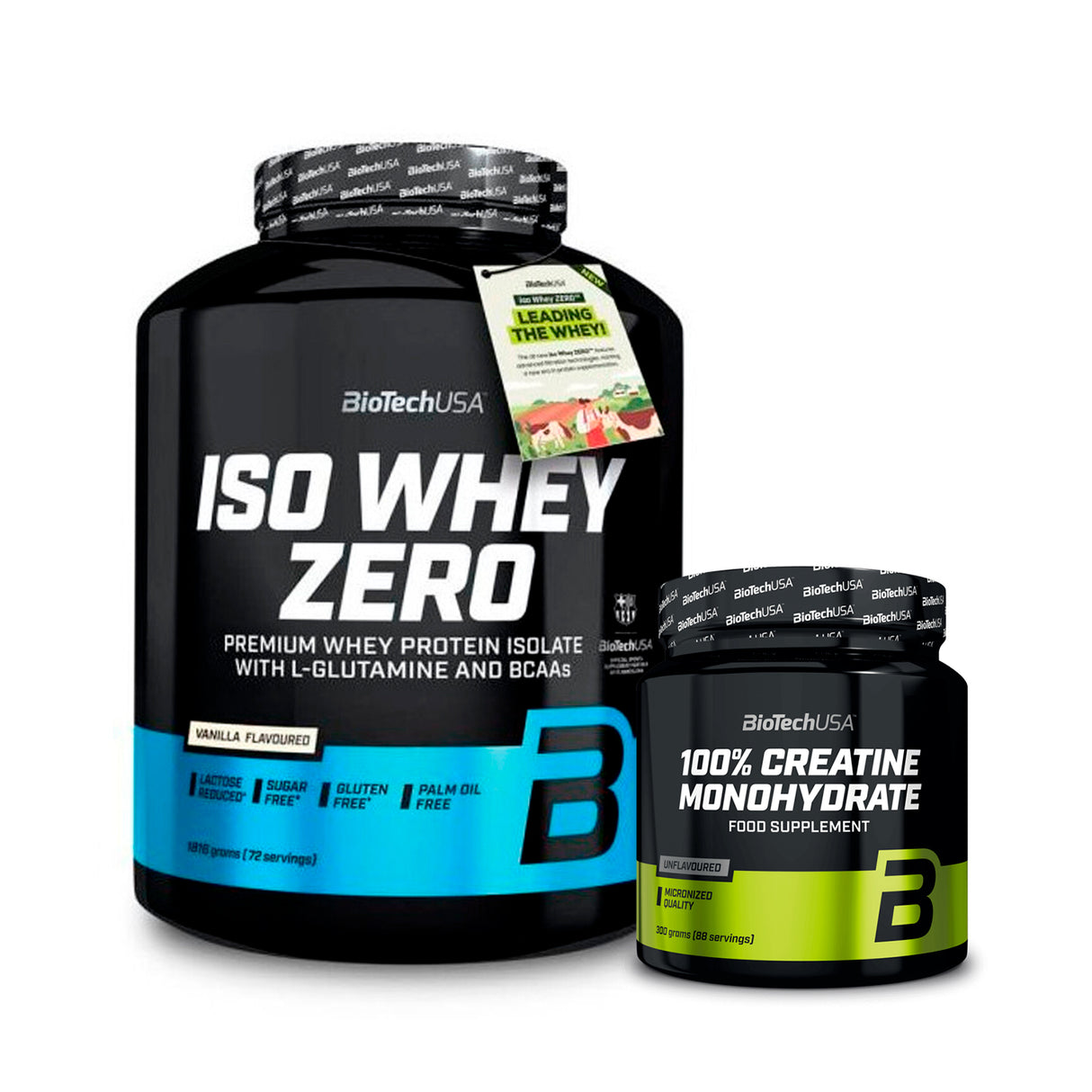 Pack - Iso Whey Zero 1816g + 100% Creatine Monohydrate 300g
