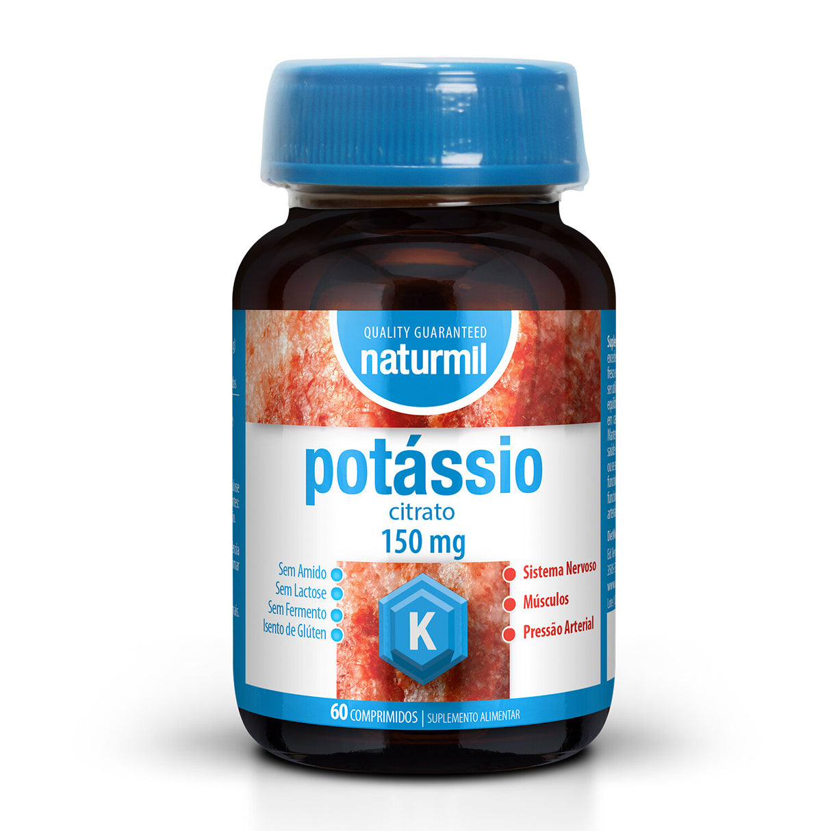 Potássio Citrato 150mg 60 Comprimidos
