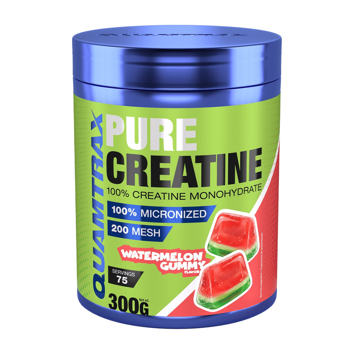 Quamtrax Pure Creatine 300 g Watermelon Gummy frontal