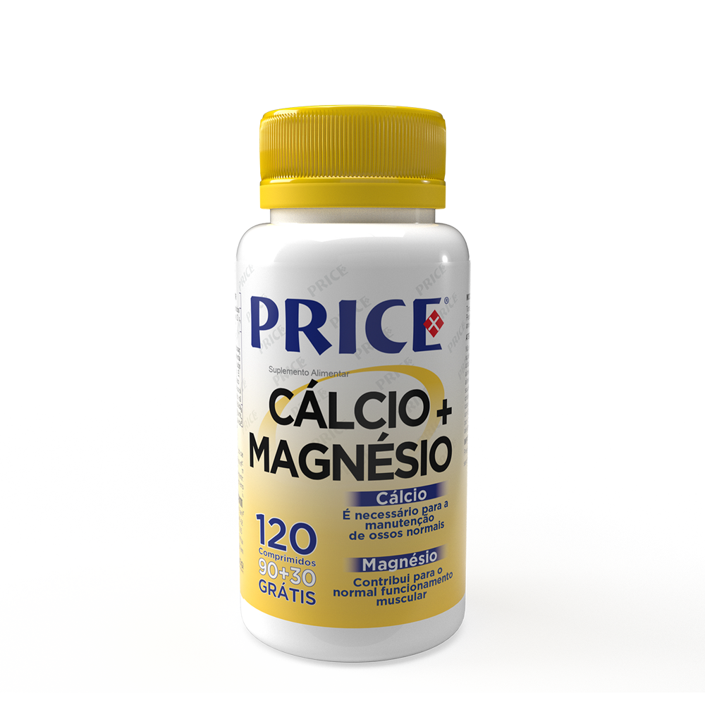 Cálcio + Magnésio 120 comp