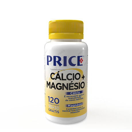 Cálcio + Magnésio 120 comp