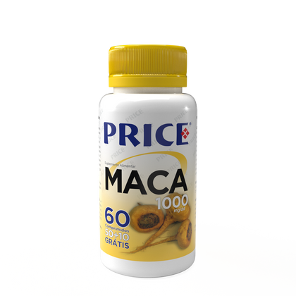 Maca 1000mg 50 comprimidos + 10 gratis