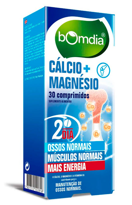 BomDia Cálcio + Magnésio 30 comprimidos