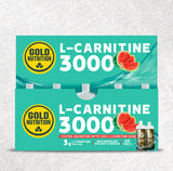L-Carnitine 3000 - 20 ampolas (10ml)