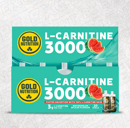 L-Carnitina 3000 - 20 ampollas (10ml)