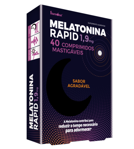 Melatonina Rapid 40 comprimidos mastigáveis