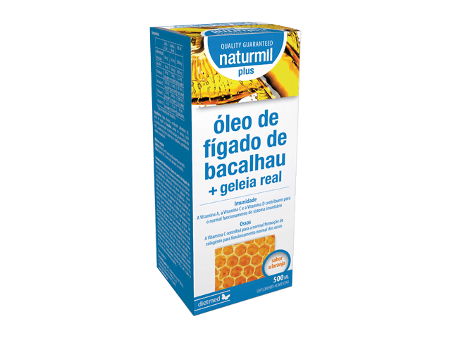 Óleo de Fígado de Bacalhau + Geleia Real 500ml