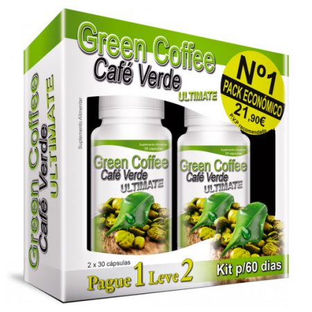 Green Coffee Ultimate 2x 30 cápsulas Pague 1 Leve 2
