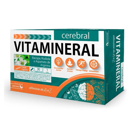 VITAMINERAL CEREBRAL 30 X 15ML AMPOLAS