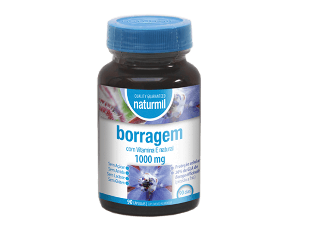 BORRAGEM 1000MG 90 CAPSULAS