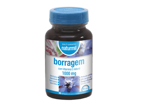 BORRAGEM 1000MG 90 CAPSULAS