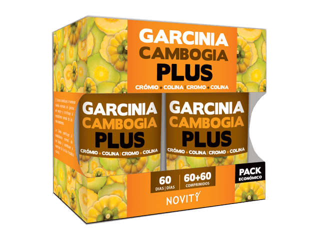 GARCINIA CAMBOGIA PLUS (60+60) COMPRIMIDOS