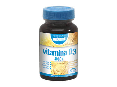 Vitamina D3 4000IU 60 cáps