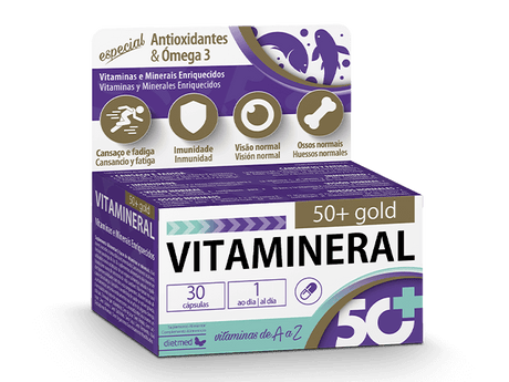 VITAMINERAL 50+ GOLD 30 Capsulas