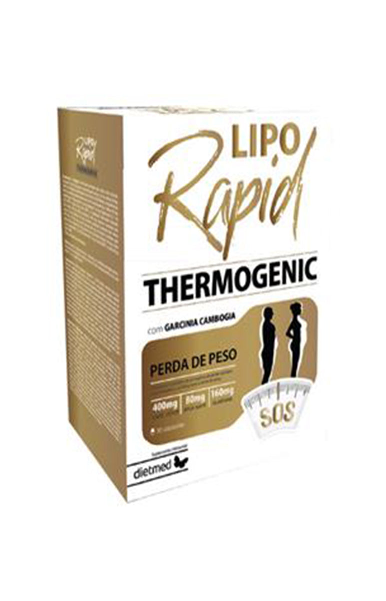 LIPORAPID THERMOGENIC  30 Capsulas – DIETMED