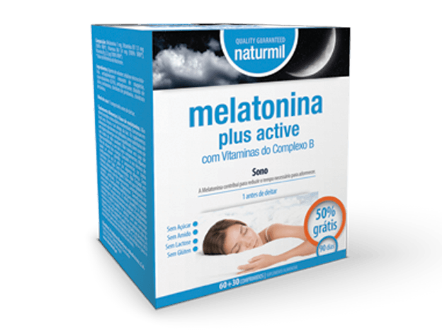 Melatonina Plus Active 60+30 comp