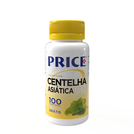 CENTELHA ASIÁTICA 1500MG – 90 +10COMPRIMIDOS