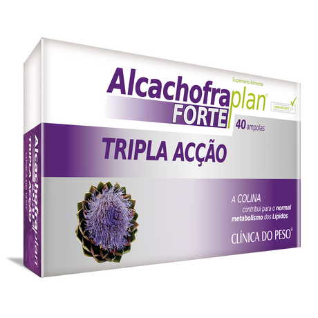 Alcachofra Plan Forte 40 ampolas