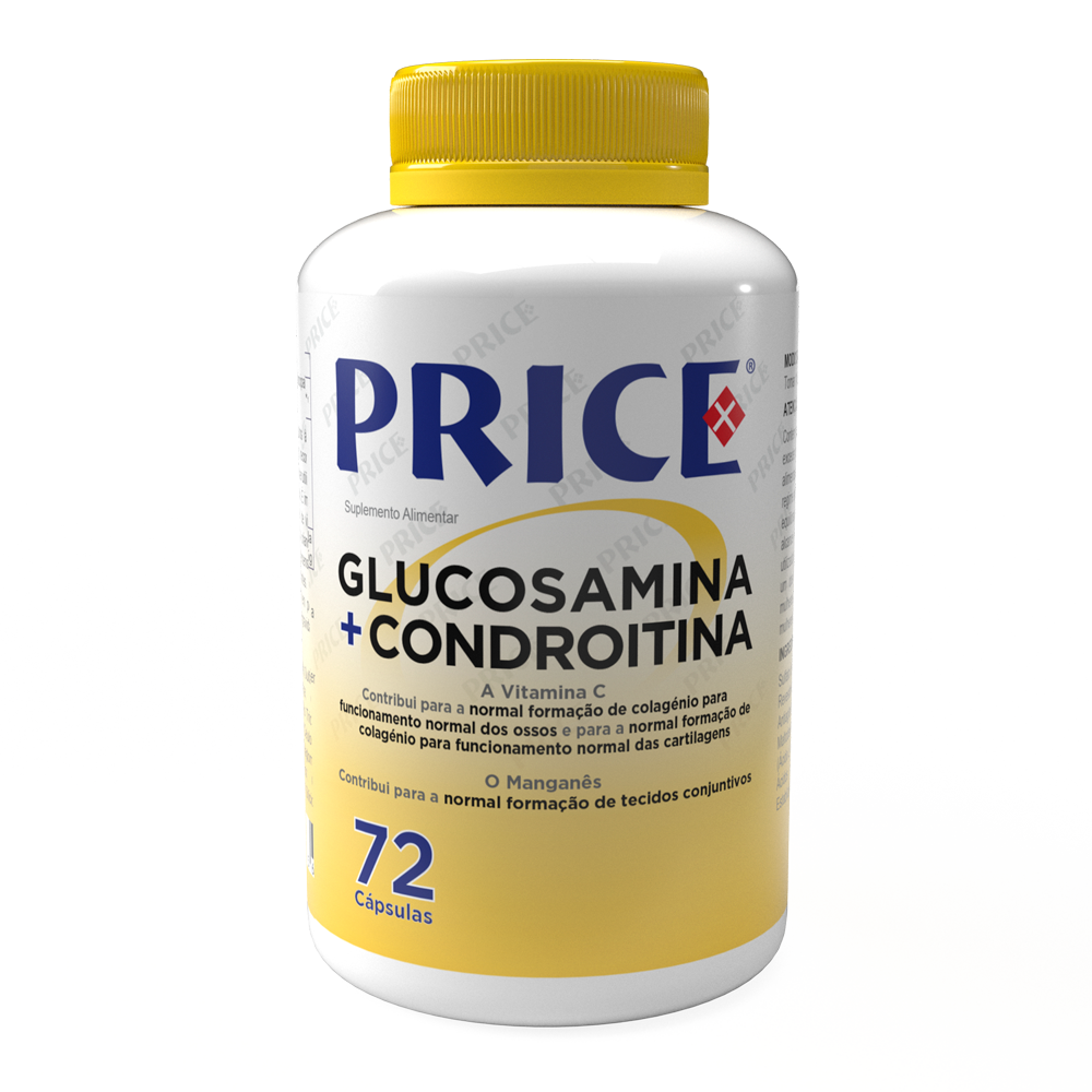 CONDROITINA + GLUCOSAMINA 72 CÁPSULAS