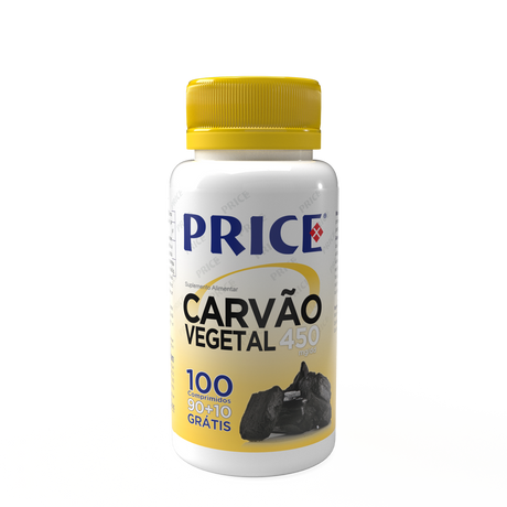Carvão Vegetal 450MG – 90+10 COMPRIMIDOS