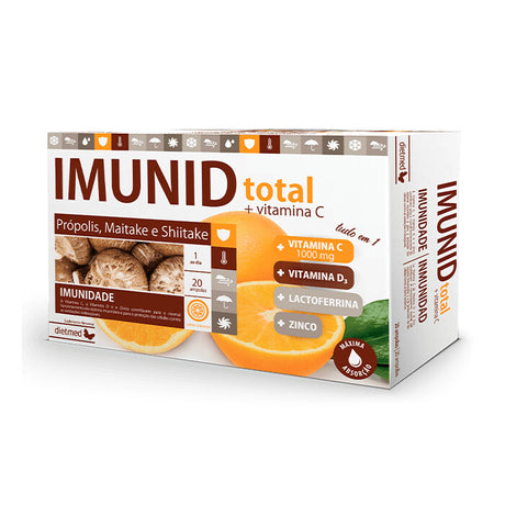 IMUNID Total + Vitamina C 20 ampolas