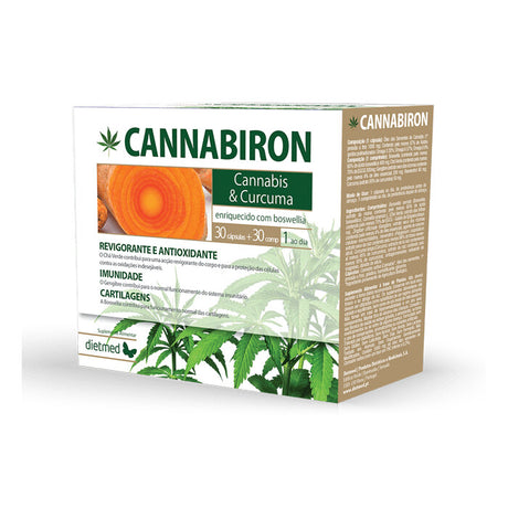 CANNABIRON 30 CÁPSULAS + 30 COMPRIMIDOS