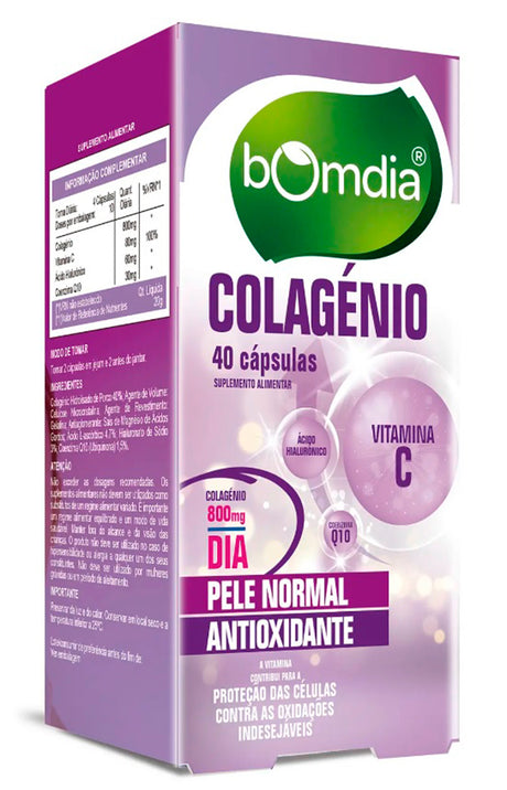 BomDia Colagénio 40 cápsulas