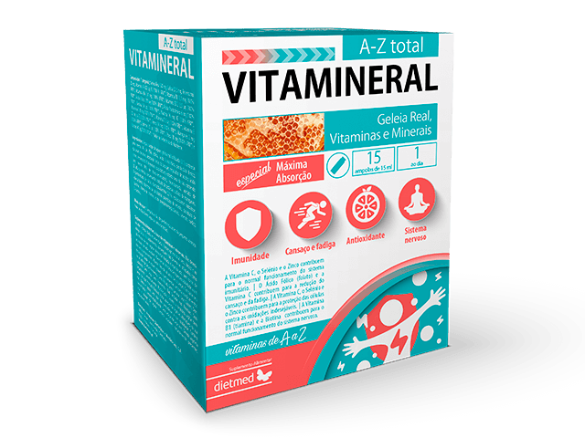 VITAMINERAL A-Z TOTAL 15 X 15ML AMPOLAS