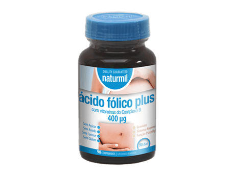 ACIDO FOLICO PLUS 400 UG - 90 comprimidos