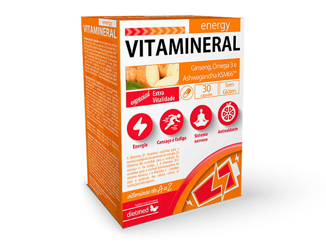 VITAMINERAL ENERGY 30 CAPSULAS