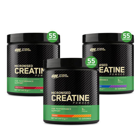 Micronised Creatine Powder 247.5g  (Pack 3 unid)