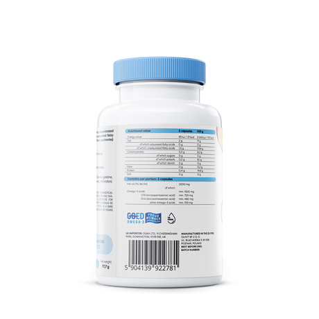Omega-3 EXTRA 1300 mg - 60 Softgels — imagem 2