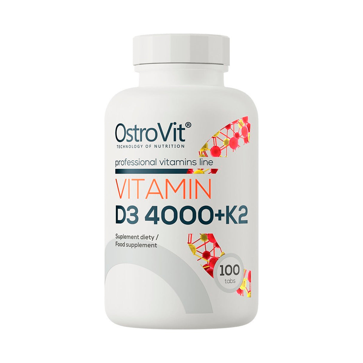 OstroVit Vitamina D3 4000 + K2 100 tabs