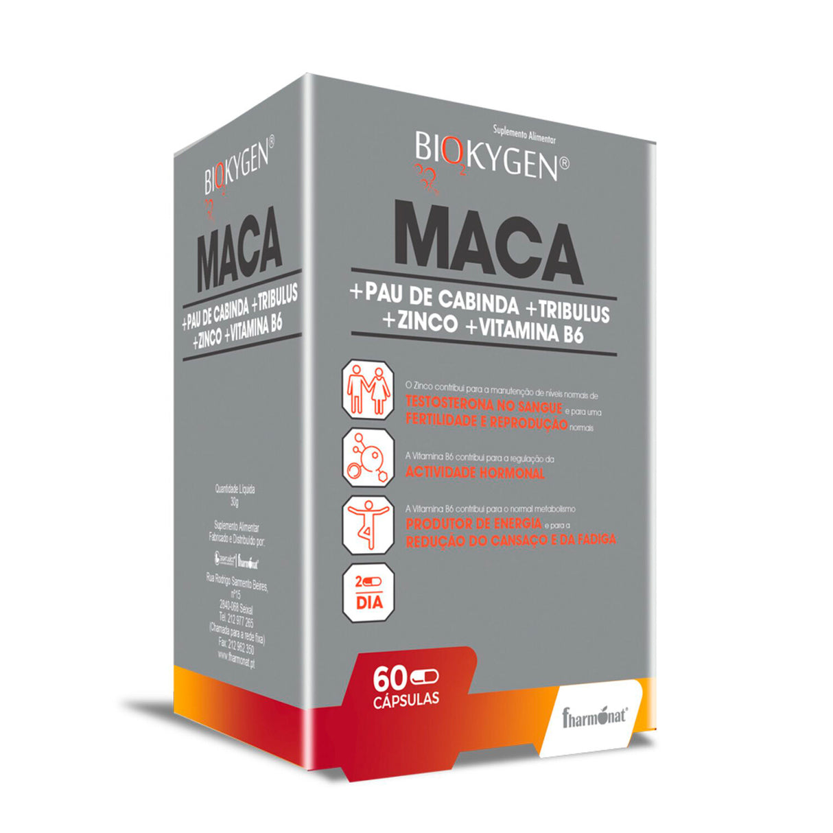 Biokygen Maca 60 Cápsulas