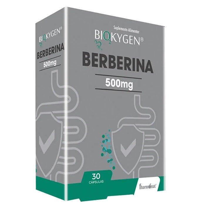 Biokygen Berberina 500 mg - 30 cápsulas