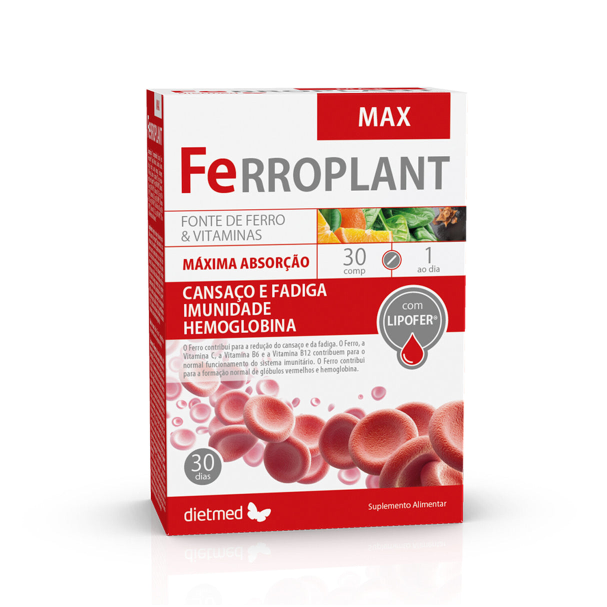 Ferroplant Max 30 comprimidos